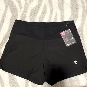 Born Primitive Maternity Shorts, Black, Size Small
